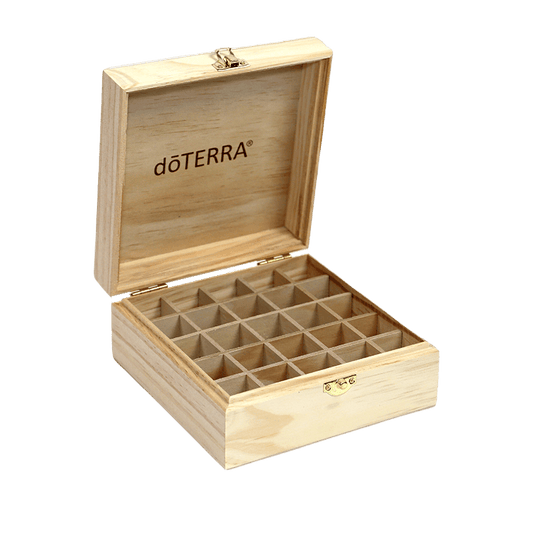 dōTERRA Logo Engraved Wooden Box